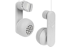 GEEKRIA VR Ear Protector Enhanced Sound Compatible with Meta Quest 3 / Quest 2, Headset Sound Collector, Comfort On-Ear Earflap, Headphone Extension Gaming Accessories (White, 1 Pair)