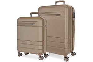 MOVOM Galaxy Set di valigie blu 55/68 cm rigida ABS chiusura a combinazione laterale 109 L 6,56 kg 4 ruote doppie equipaggiamento a mano