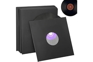 Befeixue Vinyl Innenhüllen | 10 Stück Schallplatten Innenhüllen | 7/10/12 Zoll Quadratische Vinyl Schallplattenhüllen | Schallplatten Schutzhüllen | Antistatische Staubschutzhüllen Für Schallplatten