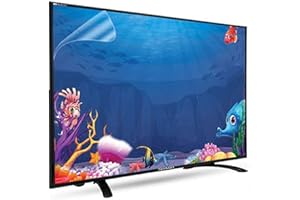 JHZDX Anti Blue Light/Anti-Smashing/Anti-Glare/Anti-Kratz-Folie Für TCL/Samsung/Toshiba/Sony/LG/Hisense 32-75 Zoll TV-Bildschirmschutzfolie,42"