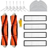 Laimaiou aksesuarları kiti değiştirme Dreame D9 Dreame L10 Pro Dreame D9 Max Dreame D9 Pro robot s&uuml;p&uuml;rge 15 paket 2 ana fır&ccedil;a