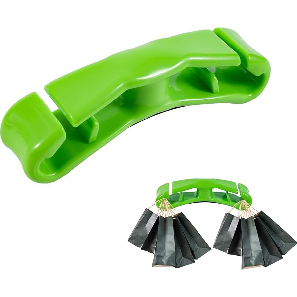 Shopping Bag Carrier Handle | Edelstahl Hält 23 Kg Produktbild-Vorschau 8