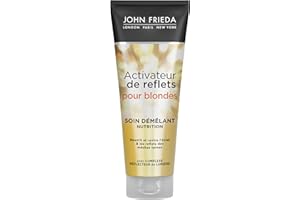 JOHN FRIEDA Activateur de Reflets pour Blond Soin Démêlant Nutrition 250ml