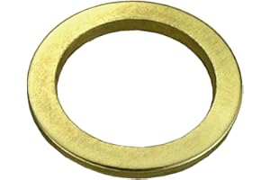 MOBILA RS00150 Rondelles de porte en laiton Ø 12 mm, 12 pièces