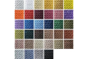 e-kurzwaren 7mm Satinkordel 5m / 20m Kordel gedreht Schmuck Schnur geflochten Zierkord Farbwahl