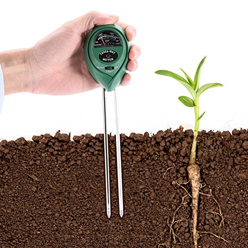 lypulight-in Erde Tester Boden Feuchtigkeit Meter Licht PH Test Kits Garten-Plant Care Zimmerpflanze Landschaftsbau Rasenpflege drinnen und draußen - 5