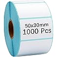 Denvok FBA Label Stickers 2" x 1" Direct Thermal Labels UPC Barcodes, Address Labels, Premium Adhesive Compatible with (All Thermal Label Printers) Waterproof Shipping Label - (1000 Labels/Roll)