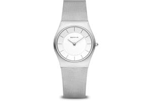 BERING Damski Analogowy Kwarcowy Kolekcja Zegarek na rękę ze Stal nierdzewna pasek oraz Szafirowe szkło