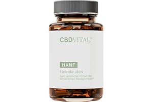 ‎CBDVITAL BY VITRASAN Gelenke Aktiv Kapseln | Apothekenqualität | Mit ApresFlex-Weihrauch, MSM und Teufelskralle-Extrakt | 100% vegan | Zum Erhalt der Beweglichkeit