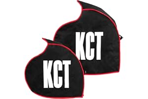 KCT Motorcycle Tyre Warmer Covers Overskin Tire Warmers Insulated Blankets Set of 2 - Fits 17 inch tyres 120 Front / 180-200 Rear