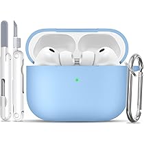 RIXENY Lederen hoes voor AirPods Pro 3 (3e generatie 2025) met verstelbaar gevlochten koord, luxe stijl veganistisch lederen beschermhoes voor AirPods Pro 3e generatie, robuuste harde schaal, rood