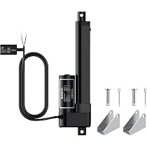 Jvnvlki Hub Da 650 Mm, 3000 N, IP65, Impermeabile, Azionamento Lineare Da 12 V, Motore Lineare Da 5 Mm/s, Con Staffe Di Montaggio Per Porta Di Sollevamento, Armadio, Apriporta, Automazione Domestica - 7
