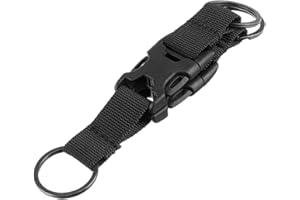 MNIXY Générique SI6E Sac à Dos Boucle Trois Anneaux Noir, Acrylique