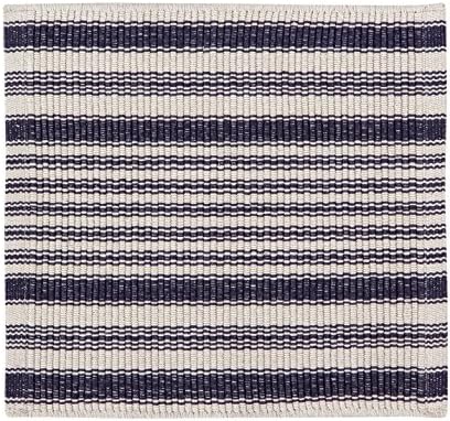 Set of 4 pot holders Santorini - Navy, Beige - 30x40 cm