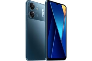 Xiaomi Poco C65 Teléfono inteligente (6,74 pulgadas, pantalla Amoled DotDisplay, 256 GB, 8 GB de RAM, color azul)