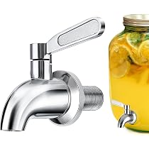 Rubinetto In Rame E Lega Di Zinco Per Distributore Di Bevande, Per Birra, Vino E Acqua, Diametro Filettatura 1,2 Cm (colore Oro)