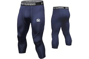 MEETWEE spodnie kompresyjne męskie sportowe legginsy - Legginsy Mężczyźni
