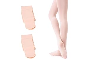 ONTYZZ Collant Danza Classica Bambina Calze da Balletto per Ballerine Calze Coprenti Calzamaglie Bimba Ginnastica Ritmica 90 den