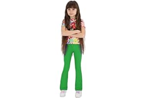 Leggings Empire Schlaghosen Mädchen Kinder Leggings Mit Weitem Bein | Baumwollhosen Elastische Flared Leggings Slim Fit Tanzhosen Jogahosen | Lange Leggings Mädchen Größen 6-13 Jahre
