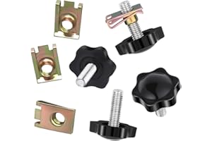 AMAZICHA Black Theft Deterrent Saddlebag Locks/Mounting/for Harley Davidson Touring FLH