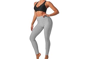Merlvida Cintura Alta Leggins Mujer Push Up Anti-Cellulite Mallas de Deporte de Mujer - Elásticos Leggins Deportivos Mujer Levante Los Pantalones de Yoga/Ropa Deportiva Mujer para Yoga Fitness Running