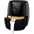 Friggitrice ad Aria Calda con 6 Diversi Programmi di Cottura, Friggitrice ad Aria Senza Olio, Air Fryer Multifunzione 3,5 L, 