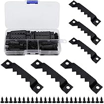 Crochet Cadre Photo Dents Scie Cintres Double Trou Avec Vis Pour