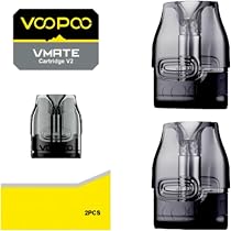 VOOPOO VMATE V2 Replacement Pod Cartridges 1.2 Ohm [Pack of 2]