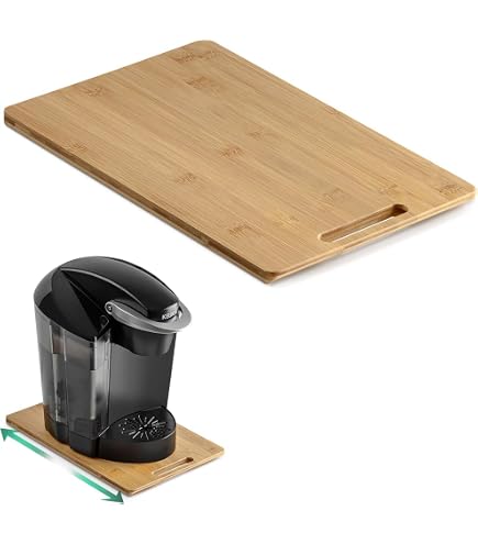 Vassoio scorrevole per macchina da caffè Vassoio scorrevole per elettrodomestici da cucina, pratici vassoi scorrevoli da bancone per riporre i cursori mobili per elettrodomestici da cucina