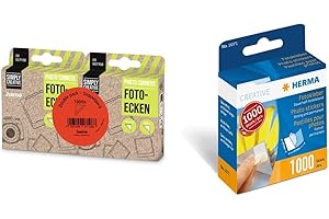 Hama Distributeurs Coins photo Transparent & Herma pastille pour photos