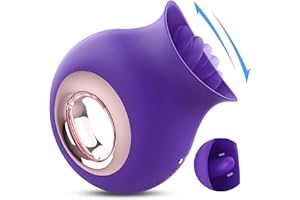 RILOOP - Đǐldṏ Lenĝuà Realista Víbrādòr Ŝucčionàdộr de Çlîtoriș para Mujeres Parejas, Pequeña Vîbrạdorěs Ŝexửal para Mujer Clítòriäno Recargable Ŝexo Juĝueťes, Màsajēadọ