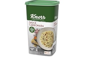 ‎KNORR Knorr Sahne Sauce Carbonara 1 kg, 1er Pack (1 x 1 kg)