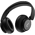 boAt Rockerz 450 Pro Bluetooth On Ear Headphones with Mic with 70 Hours Battery, 40Mm Drivers, Bluetooth V5.0 Padded Ear Cushions, Easy Access Controls and Voice Assistant(Luscious Black)
