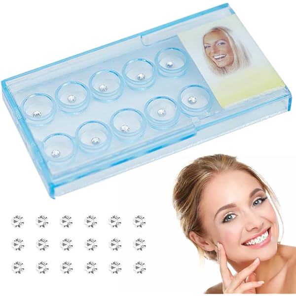 Kit De Bijoux Dentaires 2 Mm - Décoration DIY Strass - Parfait