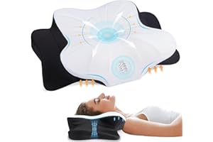 ‎DONAMA DONAMA Ergonomic Neck Support Pillow Made of Memory Foam & Neck Pillow for Optimal Support Pillow for Sides, Back and Stomach Sleepers