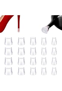 JTKREW Protège-talons Pour Chaussures Femme - 10 Paires Multi-tailles - Anti-encastrement Herbe/mariage/extérieur