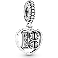 MariaFonte Charm-Anhänger Hand Mit Auge – 925er Silber Glücksbringer, Perfekt Als Geschenk