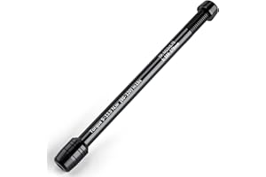 CXWXC Assi Passanti da 12 mm per Bici da Ginnastica – Adattatore per ASSE Passante M12 x 1,0/1,5/1,75 per Ruota Posteriore – Adattatore per assali Passanti