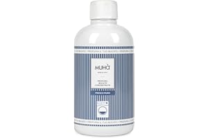 MUHA' Profuma bucato di Muhà da 400ml. Profuma bucato realizzato in plastica, dimensioni: phi 72 h 170. Oggetto di colore azzurro e fragranza: fresco puro. La referenza è bu27