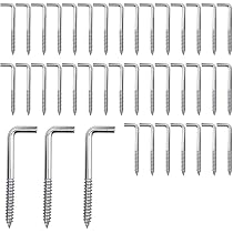 Set 50 Ganci Avvitabili Per Legno Ø2x20mm - Acciaio Zincato Per Fai Da Te - Foto 5