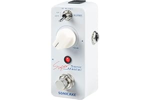 SONICAKE Clean Boost Buffer Gitarre Bass Effektpedal Sonic Super Master