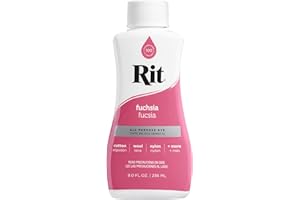 Rit Dye, colorante per tessuti liquido, 230 ml, nero, Multicolore, 14.22 x 6.35 x 5.08 cm