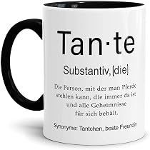 Tasse Mit Wörterbuch-Definition „Onkel“ – Personalisierte Motivtasse, Geschenkidee Für Familie & Beruf