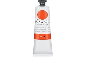 Gamblin Artist - Oelfarbe - 37 ml - Kadmiumorange Dunkel