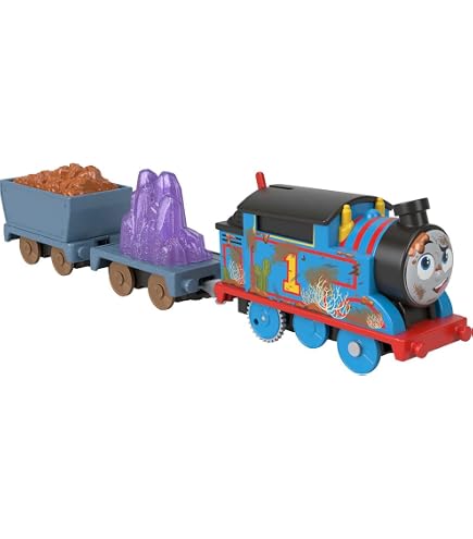 Mini Treno A Vapore Retrò Con Locomotiva E 3 Vagoni, Giocattolo Per Bambini 3-7 Anni, In PP, Trainabile