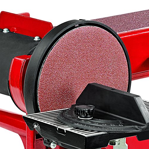 Einhell Stand-Band-Tellerschleifer TC-US 400 (375 W, 230 V/50 Hz, 1450 min-1, inkl. 1 Schleifband und 1 Tellerschleifpapier) - 2