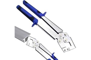 Pinza crimpatrice per bulloni in acciaio, pinza per cartongesso: HOMURY, pinza per schiacciare, chiglia a mano, in metallo, per cartongesso, strumento per cartongesso, pinza composita, per decorazione