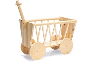 Karlie Carrello in Legno per Fieno