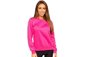 BOLF Femme Sweat-Shirt Sweat Manches Longues Temps Libre Sport Fitness Outdoor Basic Casual Style Mix A1A