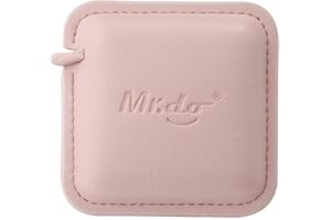 MR.DO Tape Measure for Body Measuring Tape Sewing Cloth Tailor 200 cm / 79 Inch Retractable PU Leather Pink